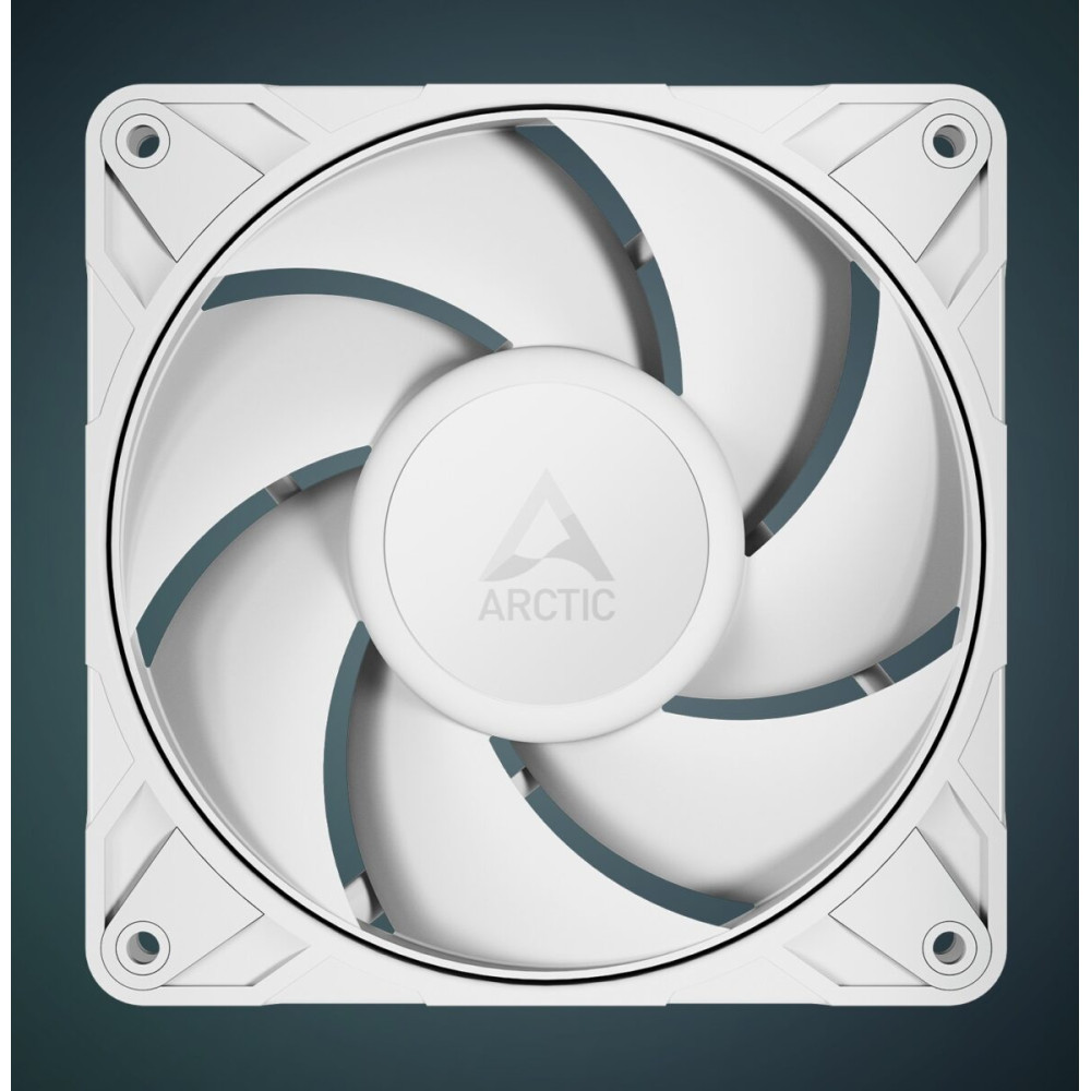Arctic P12 Pro PST (White) - PWM 120mm Case Fan - fluid dynamic bearing - max 3000 RPM - PWM regulat