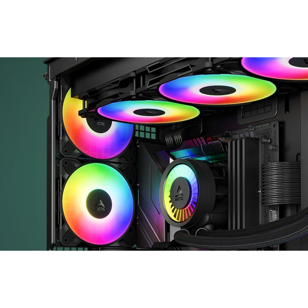 Arctic P14 Pro A-RGB - 3 Pack - PWM 140mm Case Fan Value Pack - max 2500 RPM - PWM regulated