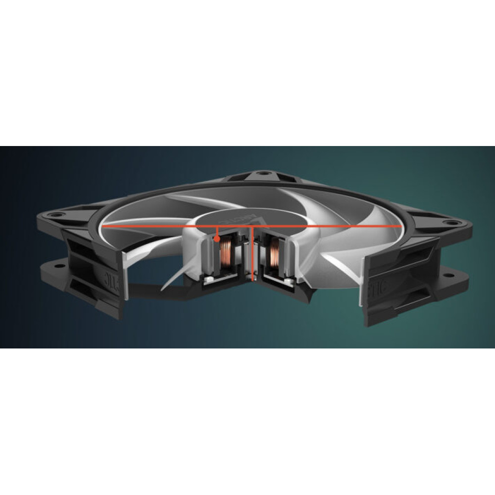 Arctic P14 Pro A-RGB - 3 Pack - PWM 140mm Case Fan Value Pack - max 2500 RPM - PWM regulated