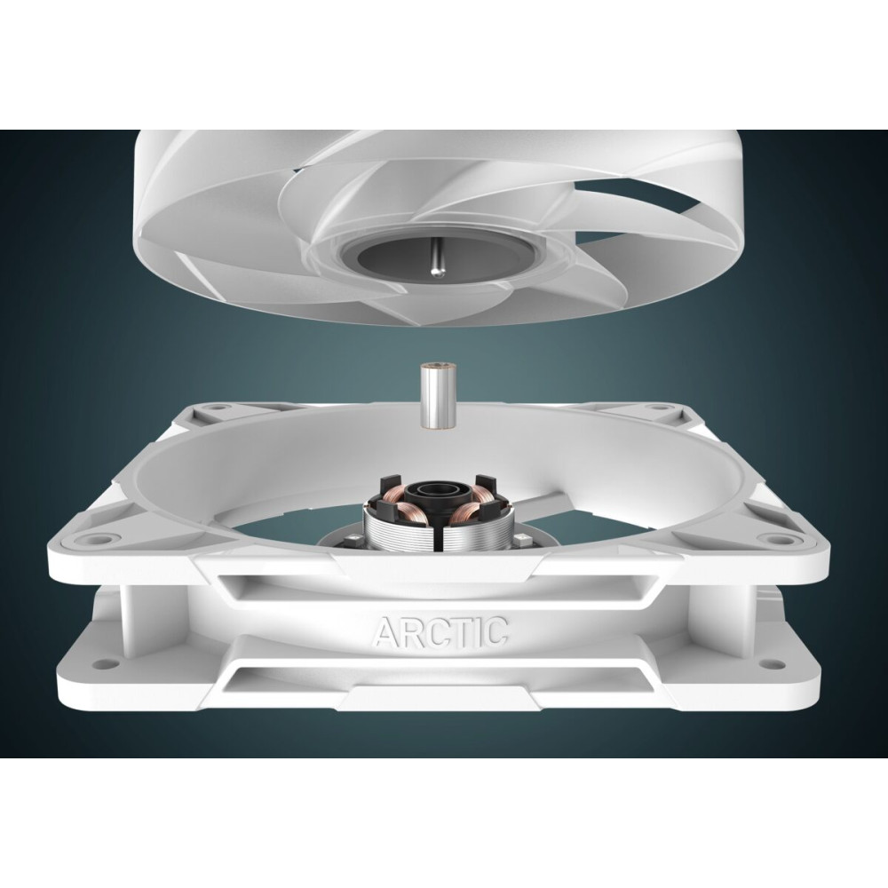 Arctic P14 Pro A-RGB (White) - 3 Pack - PWM 140mm Case Fan Value Pack - max 2500 RPM - PWM regulated