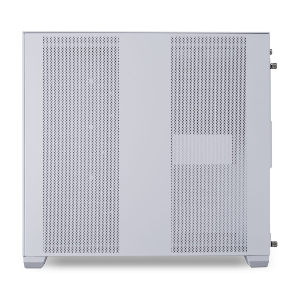 Lian Li O11 AIR MINI White PC Case ATX / M-ATX with 3 standard Fans (front 120mmx2, rear 120mmx1) Me
