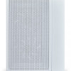 Lian Li O11 AIR MINI White PC Case ATX / M-ATX with 3 standard Fans (front 120mmx2, rear 120mmx1) Me