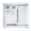Lian Li O11D EVO RGB White - White EATX(under 280mm)/ATX Columnless Tower PC Case