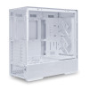 Lian Li LANCOOL 207 White - ATX PC Case (4 FANS) 2 x front 140 ARGB PWM & 2  bottom 120 PWM reverse