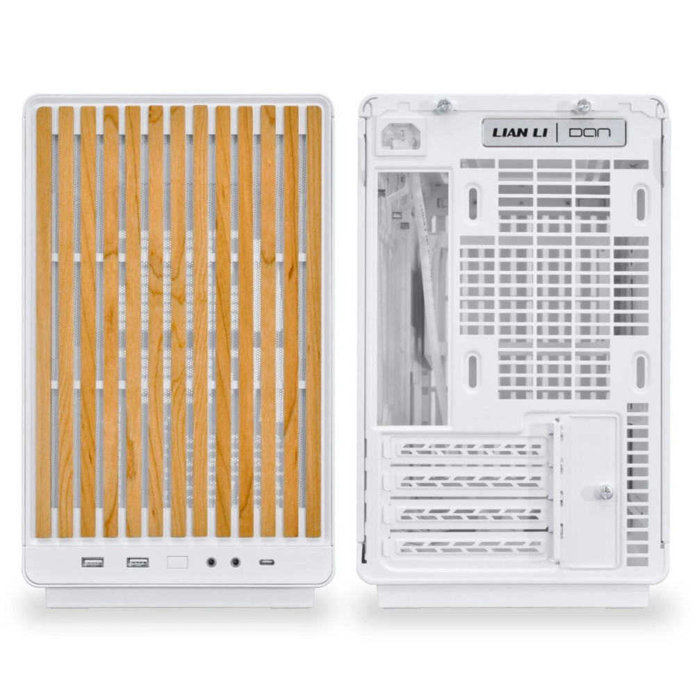 Lian Li DAN Case A3 Wood White - M-ATX All Mesh Steel-Fabric PC Case from Daniel Hansen