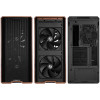 Lian Li LANCOOL 217 Black - Wood Accent - ATX PC Case (5 FANS) 2 x 170mm, 1 x 140mm & 2 x 120mm PWM