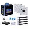 Lian Li UNI FAN INFINITY SL - 120 -3PCS - White (Triple pack include Controller)
