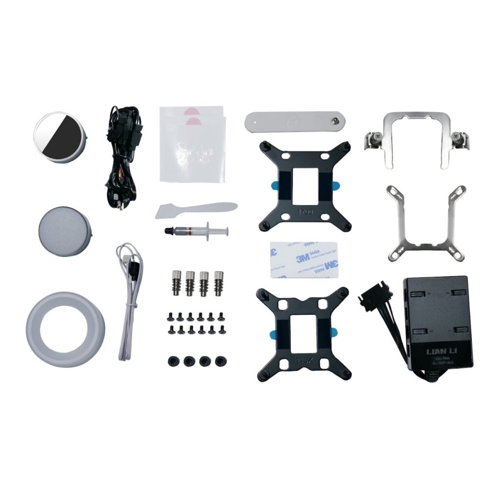 Lian Li Galahad II Trinity 360 SL-Inf White - AIO GPU Liquid Cooler  with ARGB INFINITY Fans