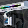 Lian Li HydroShift LCD 360 TL fan White - AIO CPU Liquid Cooler  with TL LCD Fans