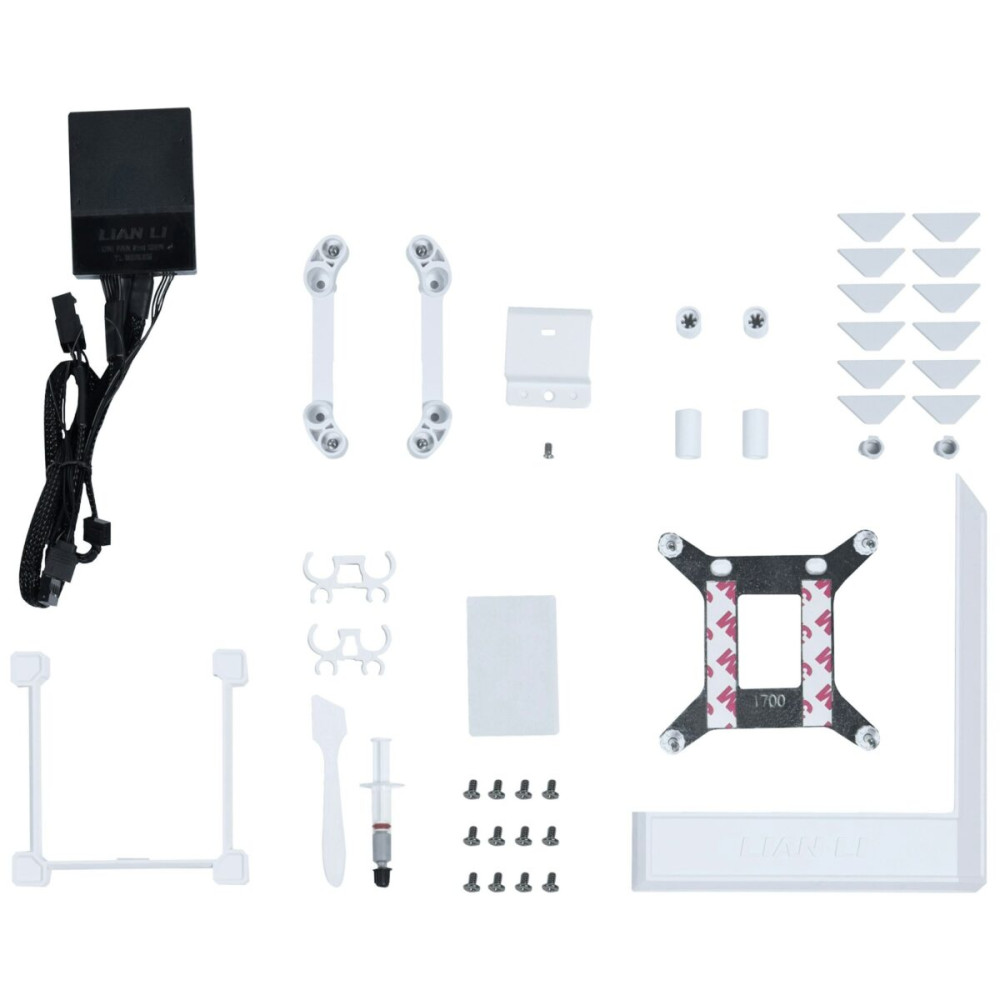 Lian Li HydroShift LCD 360 TL fan White - AIO CPU Liquid Cooler  with TL LCD Fans