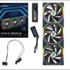 Lian Li UNIFAN SL Wireless 120 -3PCS Black (Triple pack include Controller) - Case Fan