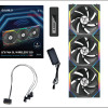 Lian Li UNIFAN SL Wireless 120 -3PCS Reverse Black (Triple pack include Controller) - Case Fan