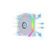 Lian Li UNIFAN SL Wireless LCD 120 -3PCS White (Triple pack include Controller) - Case Fan