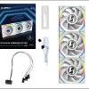 Lian Li UNIFAN SL Wireless LCD 120 -3PCS White (Triple pack include Controller) - Case Fan