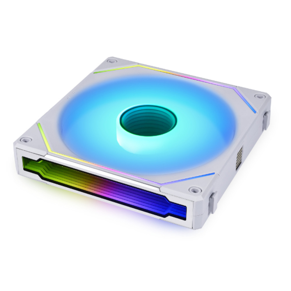Lian Li UNI FAN SL INFINITY Wireless 3-Pack White aRGB PWM 120mm 0~2200RPM Controller Included