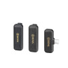 BOYA BY-WM3T2-D2 2,4GHz Mobile wireless mic For IOS iPhone (2 transmitters, two person vlog)