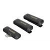 BOYA BY-WM3T2-D2 2,4GHz Mobile wireless mic For IOS iPhone (2 transmitters, two person vlog)