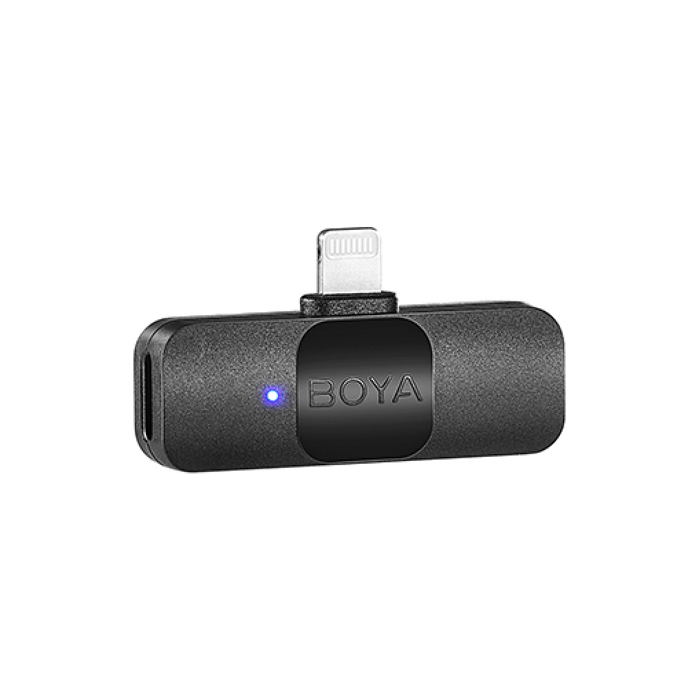 BOYA BY-V1 Wireless Lavalier Microphone for iPhone iPad Mini Lapel Lightning connection