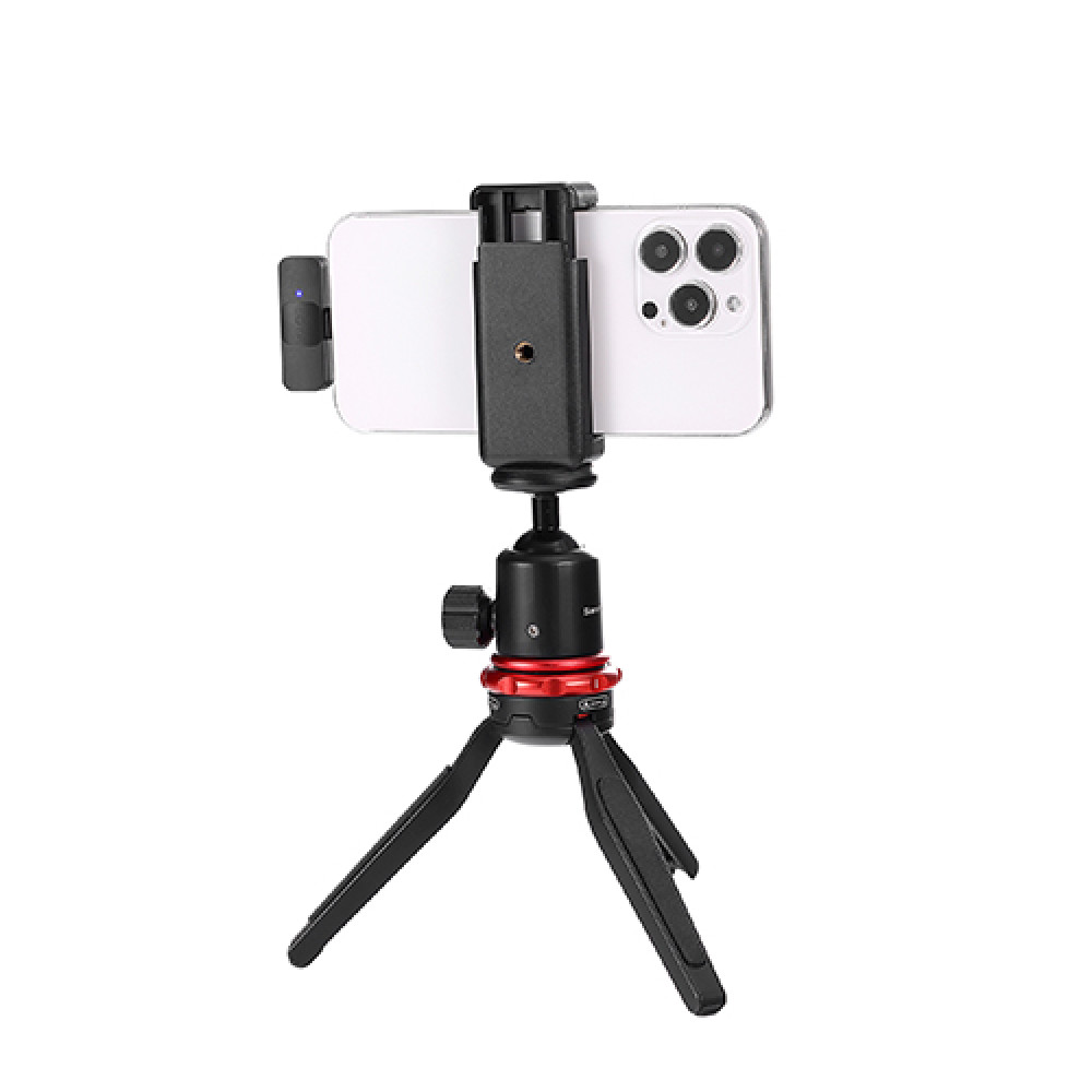 BOYA BY-V1 Wireless Lavalier Microphone for iPhone iPad Mini Lapel Lightning connection