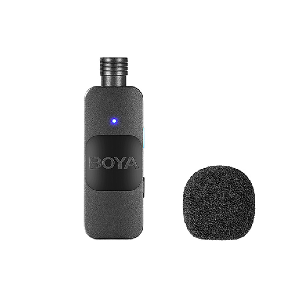 BOYA BY-V20 Wireless 2-person Lavalier Microphone for Android Mini Lapel USB-C connection