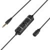 BOYA BY-M1S (M1 Smart) wired mic Universal Lavalier Microphone 3.5mm for phone, laptop, camera
