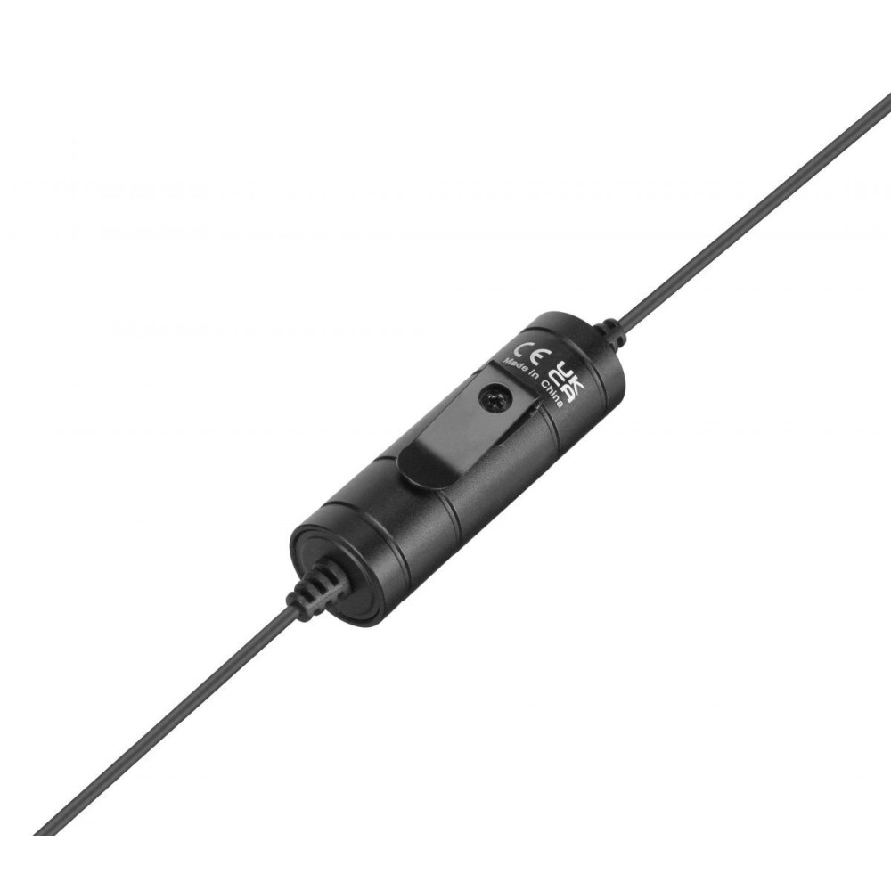 BOYA BY-M1S (M1 Smart) wired mic Universal Lavalier Microphone 3.5mm for phone, laptop, camera