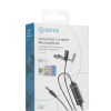 BOYA BY-M1S (M1 Smart) wired mic Universal Lavalier Microphone 3.5mm for phone, laptop, camera