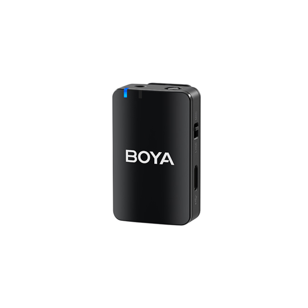 BOYA BOYAMIC Wireless HD Lavalier Microphone iPhone Android Smartphone USB-C Camera 200m range 10h