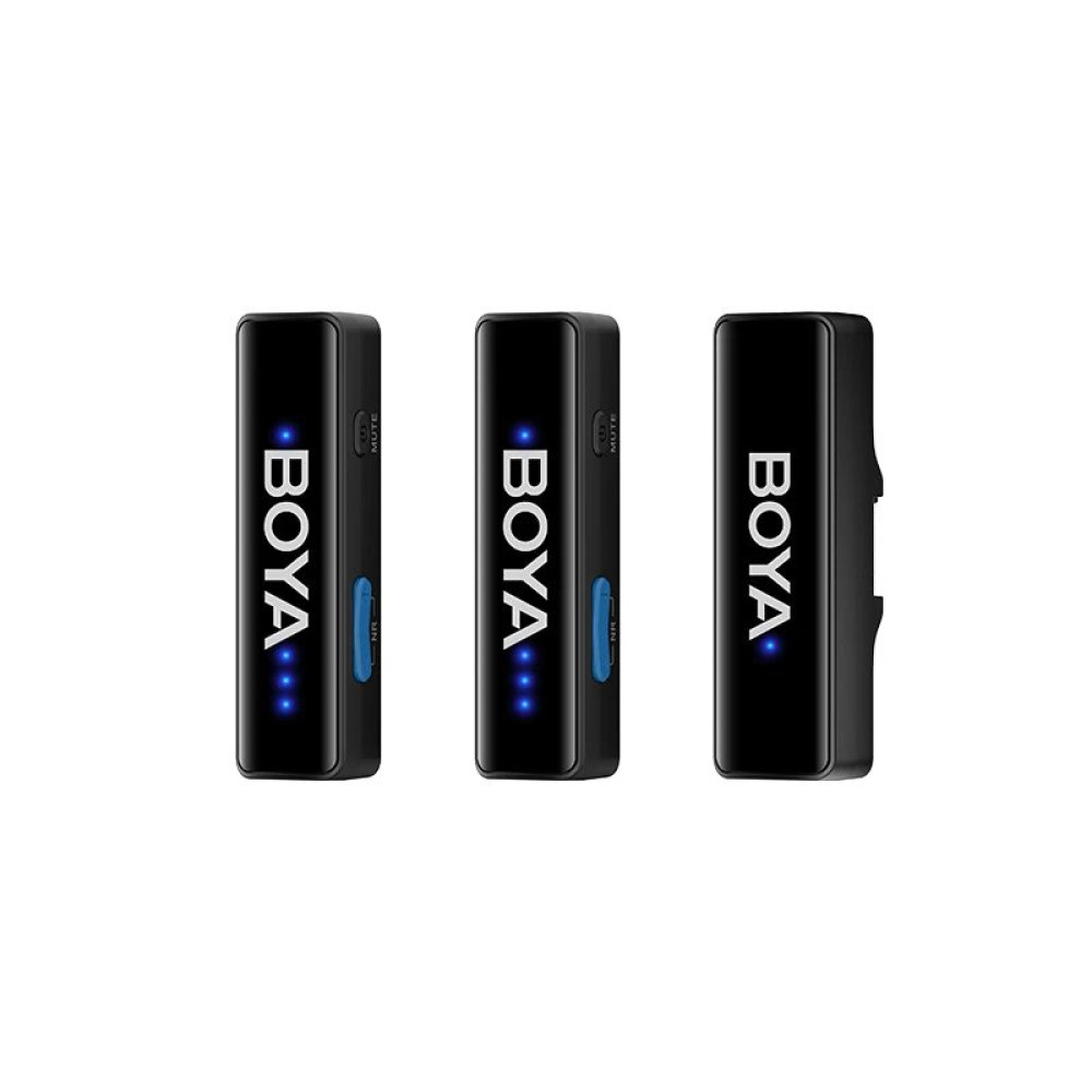 BOYALINK V2 Mobile Wireless Mic for Android USB-C iPhone IOS and 3,5 TRS (laptop) 2 person vlog