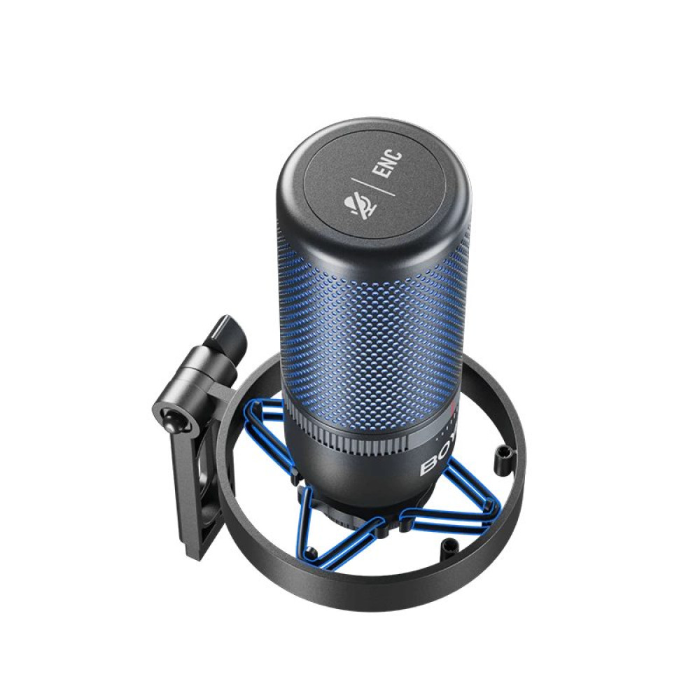 BOYA BY-K3 USB RGB Microphone Supercardioid w. shockmount (2 zones RGB)