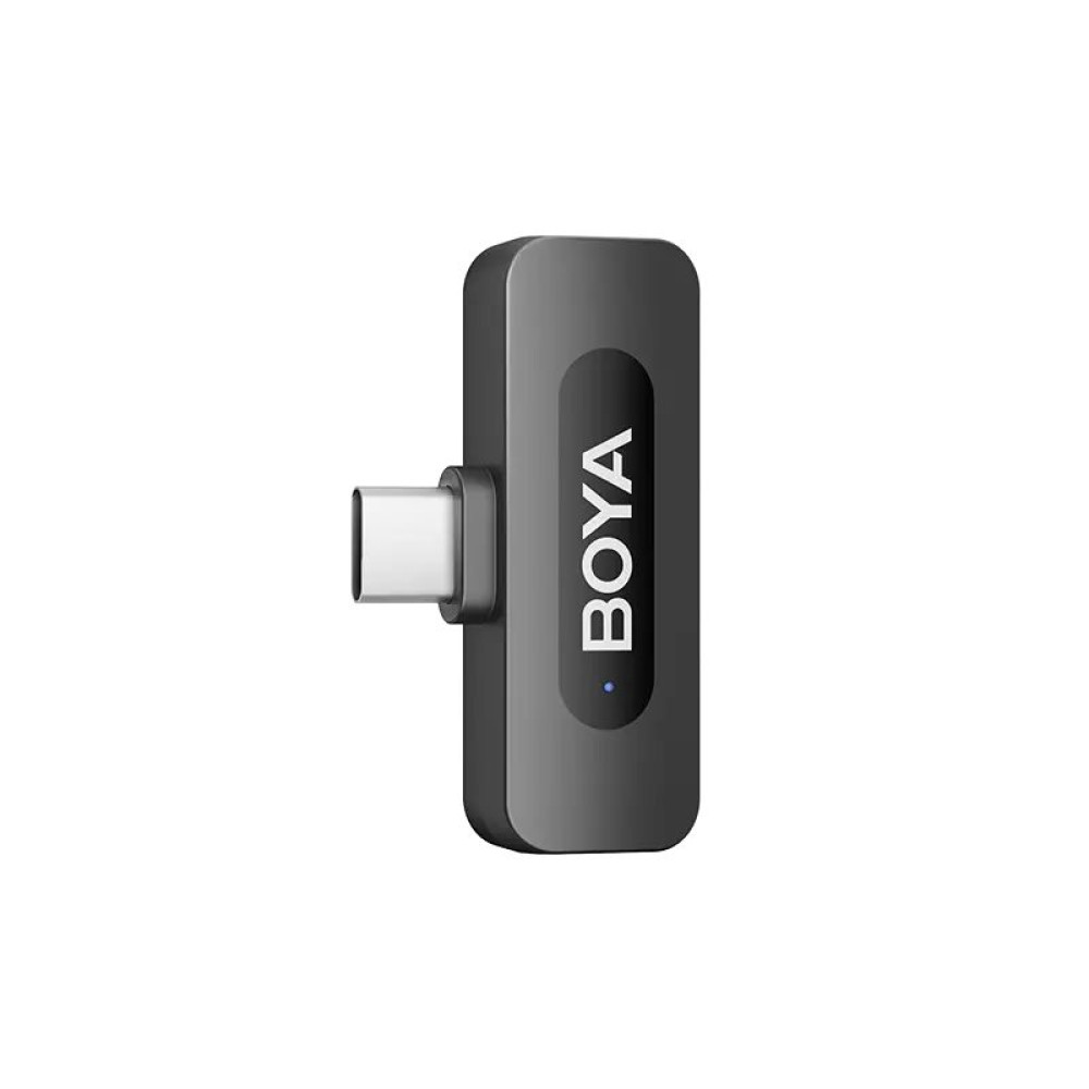 BOYA BY-V3 Combo Mobile Wireless Mic for Android iPhone (USB-C & Lightning) 2 person vlog w dock