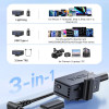 BOYALINK 3 - Type-C, Lightning & 3,5mm AI-Powered Button Wireless Microphone 2 TX + 1 RX + cha. Case