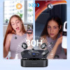BOYALINK 3 - Type-C, Lightning & 3,5mm AI-Powered Button Wireless Microphone 2 TX + 1 RX + cha. Case