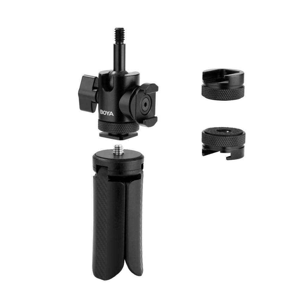 BOYA Desktop Stand 01 - 1/4 inch mount Tripod for Microphone and Camera (released for Boya Magic)