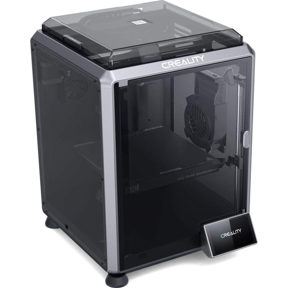 CREALITY K1C 3D Printer High Speed FDM Enclosed 600 mm/s silent fans, advanced nozzle more filaments