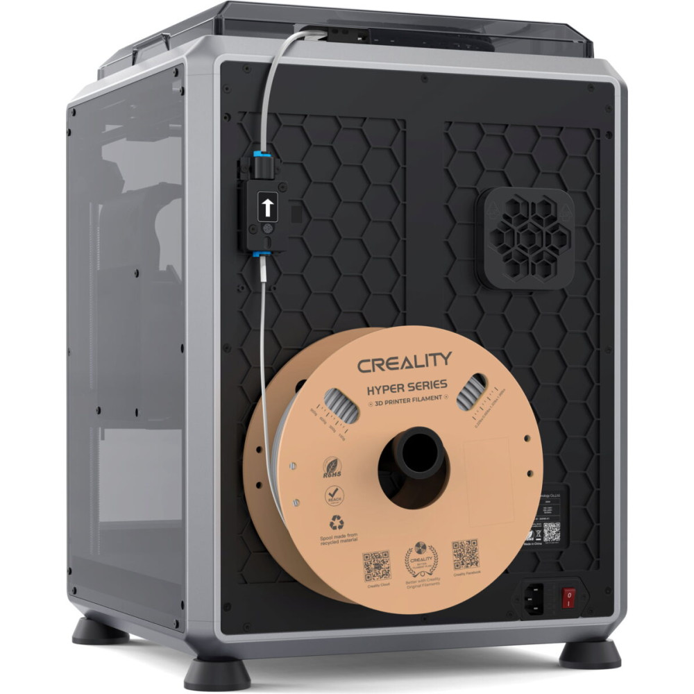 CREALITY K1C 3D Printer High Speed FDM Enclosed 600 mm/s silent fans, advanced nozzle more filaments