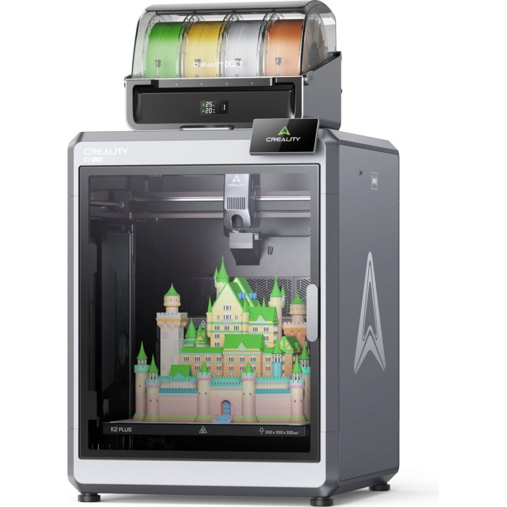 CREALITY K2 PLUS COMBO multi-color (16 colors) FDM 3d Printer 600mm/s (Combo with CFS Kit)