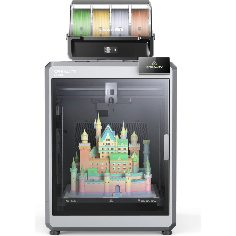 CREALITY K2 PLUS COMBO multi-color (16 colors) FDM 3d Printer 600mm/s (Combo with CFS Kit)