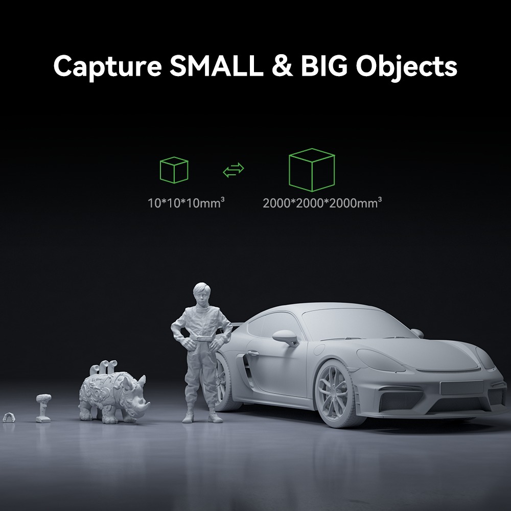 Creality CR-Scan Otter 3D Scanner (10-2000mm object, 0,02mm scan accurancy)