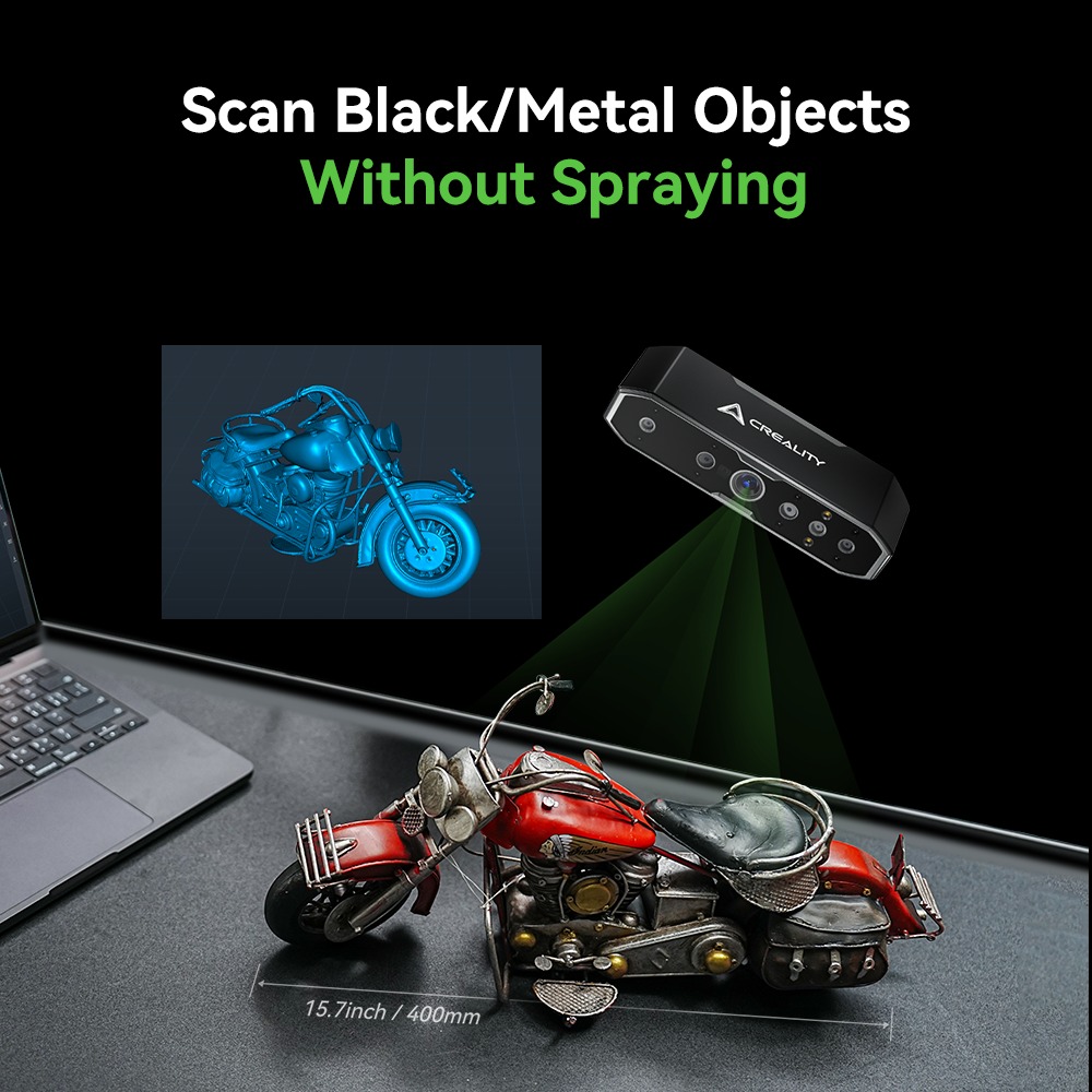 Creality CR-Scan Otter 3D Scanner (10-2000mm object, 0,02mm scan accurancy)