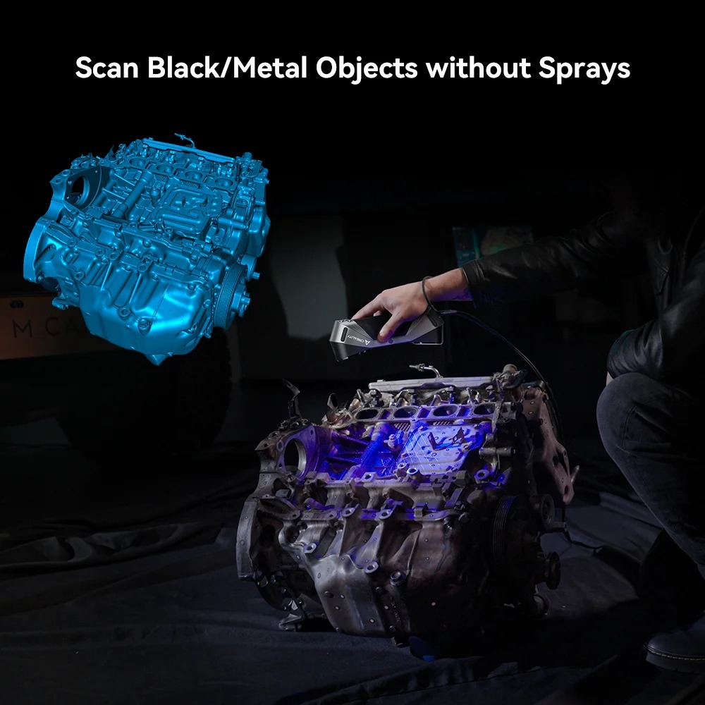 Creality CR-Scan Raptor 3D Scanner (5-2000mm object, 0,02mm scan accurancy, 60fps speed)