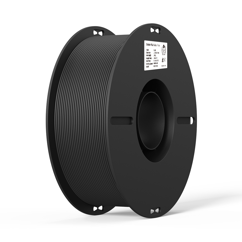 Creality EN-PLA Value Pack 2kg - Black - Black 1+1kg Ender 3D Printer Filament 3301010346