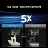 Creality Hyper ABS Black 3D Printer Filament, High Speed high fluidity, 1 kg Spool1.75