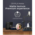 CREALITY CR-PLA Matte Grey, 3D Printer Filament 1 kg Spool,1.75mm (3301010299 gray)