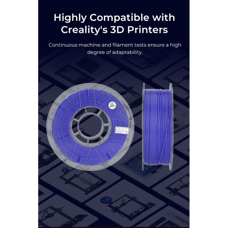 Creality Hyper PLA RFID Purple - Fast Printing Filament with CFS tag 1kg 1.75 (3301010460)