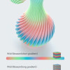 Creality Hyper PLA  Rainbow Wild Blossom Long Grad.- Fast Printing Filament with CFS tag 1kg 1.75