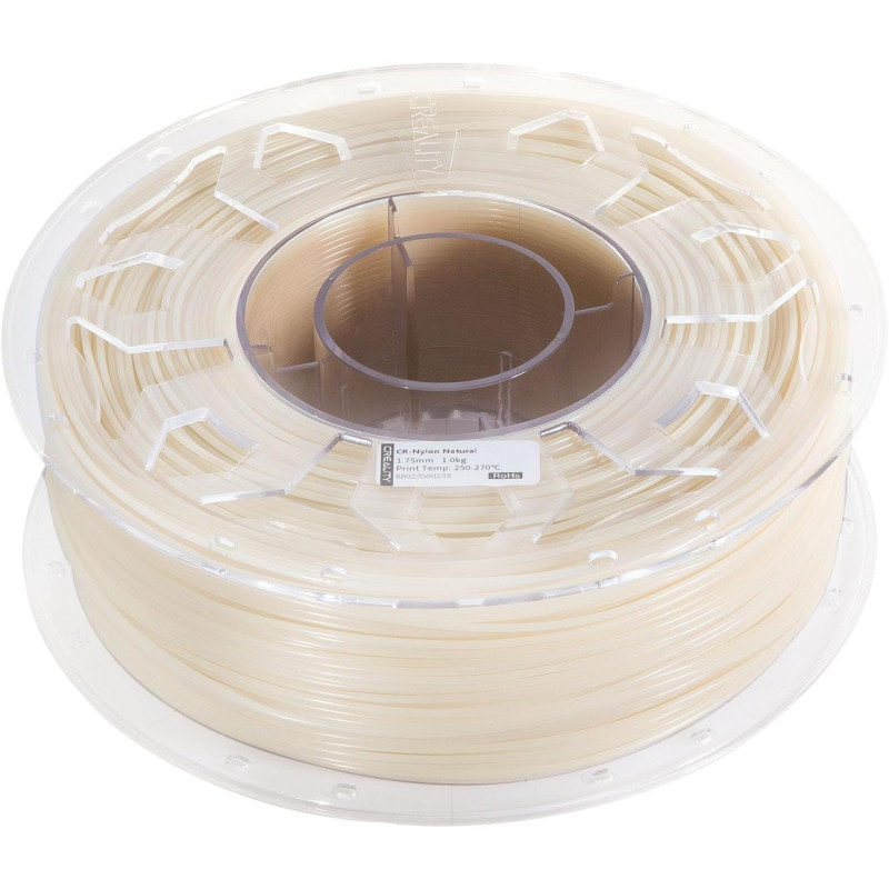 Creality CR-Nylon - Natural Color 3D Printer Filament 1 kg Spool1.75