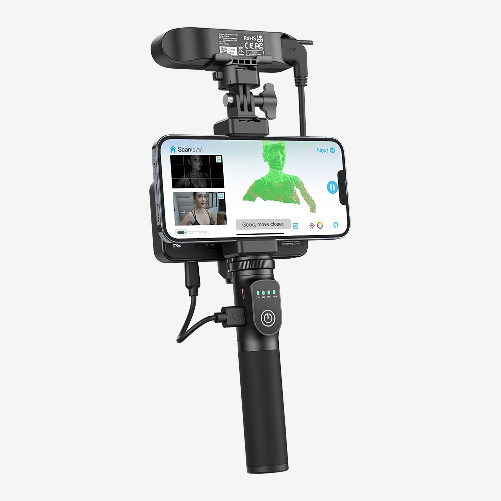 Creality CR-Scan Ferret Pro - Wireless 3D Scanner anti-shake fast 24bit color (android, iphone, PC)