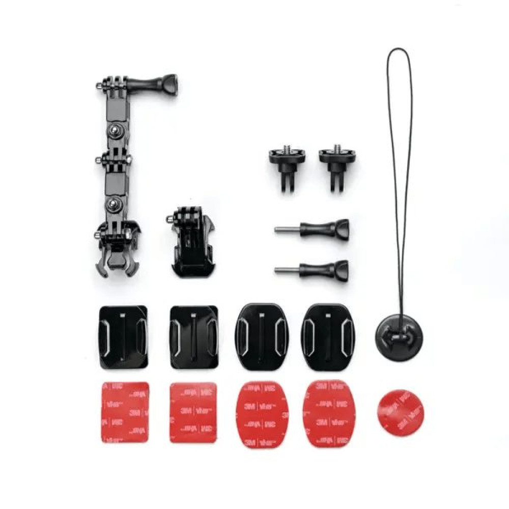 insta360 Motorcycle Helmet mount bundle - Universal for all Action Cameras