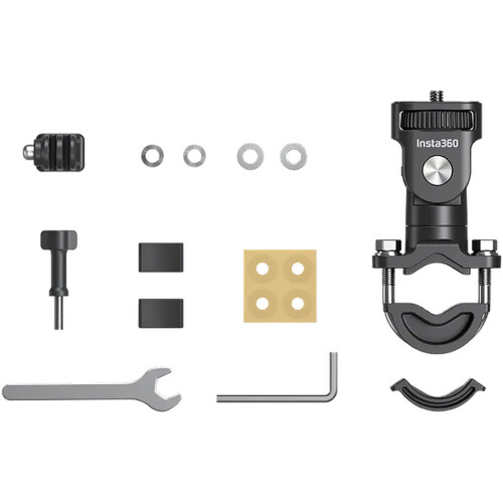 Insta360 Motorcycle U-Bolt Mount (no selfie stick included) - Universal for all Action Cameras